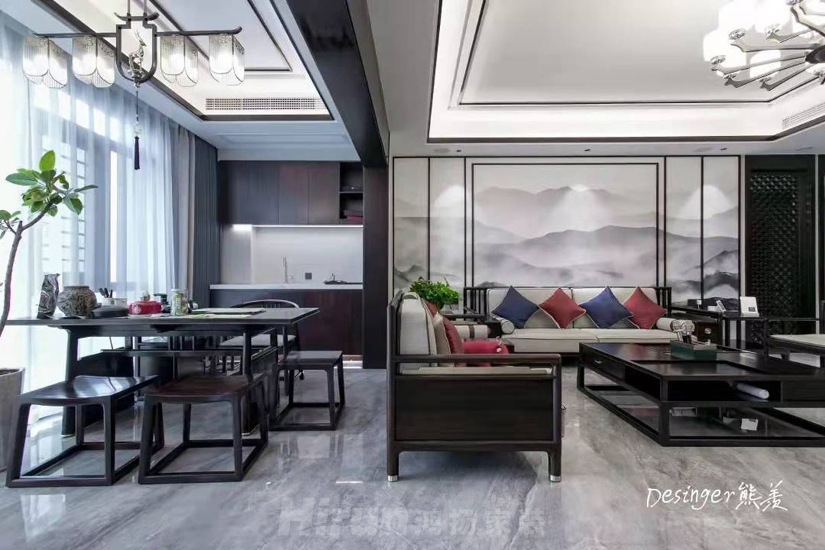 星美.新外灘335㎡復合寫意大平層 裝修案例實景圖-image17