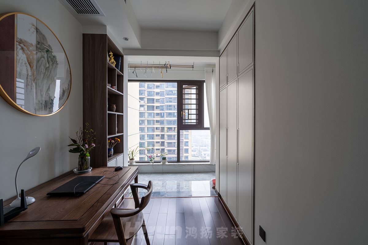 銀港國際125㎡復合寫意四居室 裝修案例實景圖-image29