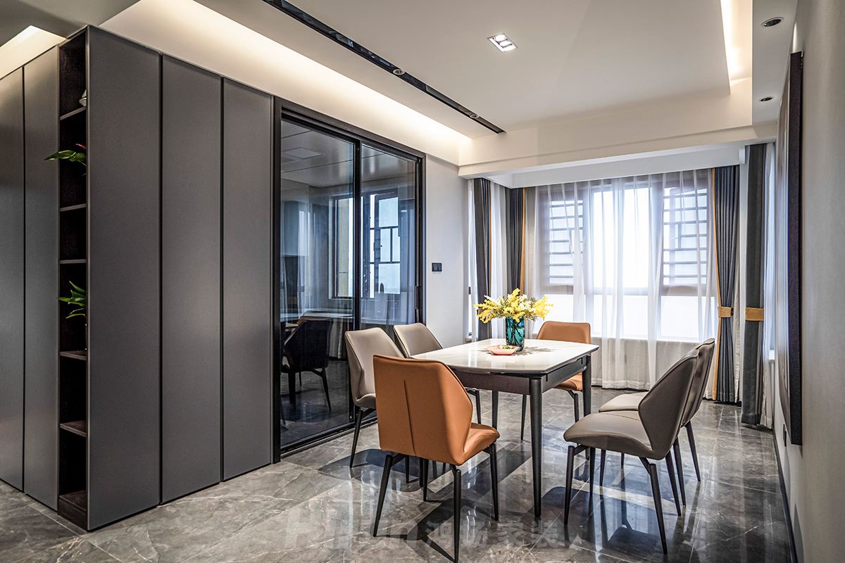 裕源懿府125㎡雅致現代三居室 裝修案例實景圖-image13