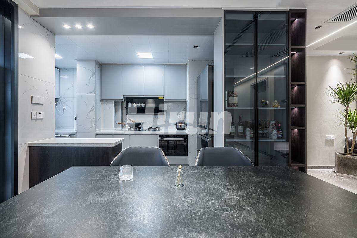 明昇壹城130㎡雅致現(xiàn)代三居室 裝修案例實景圖-image36