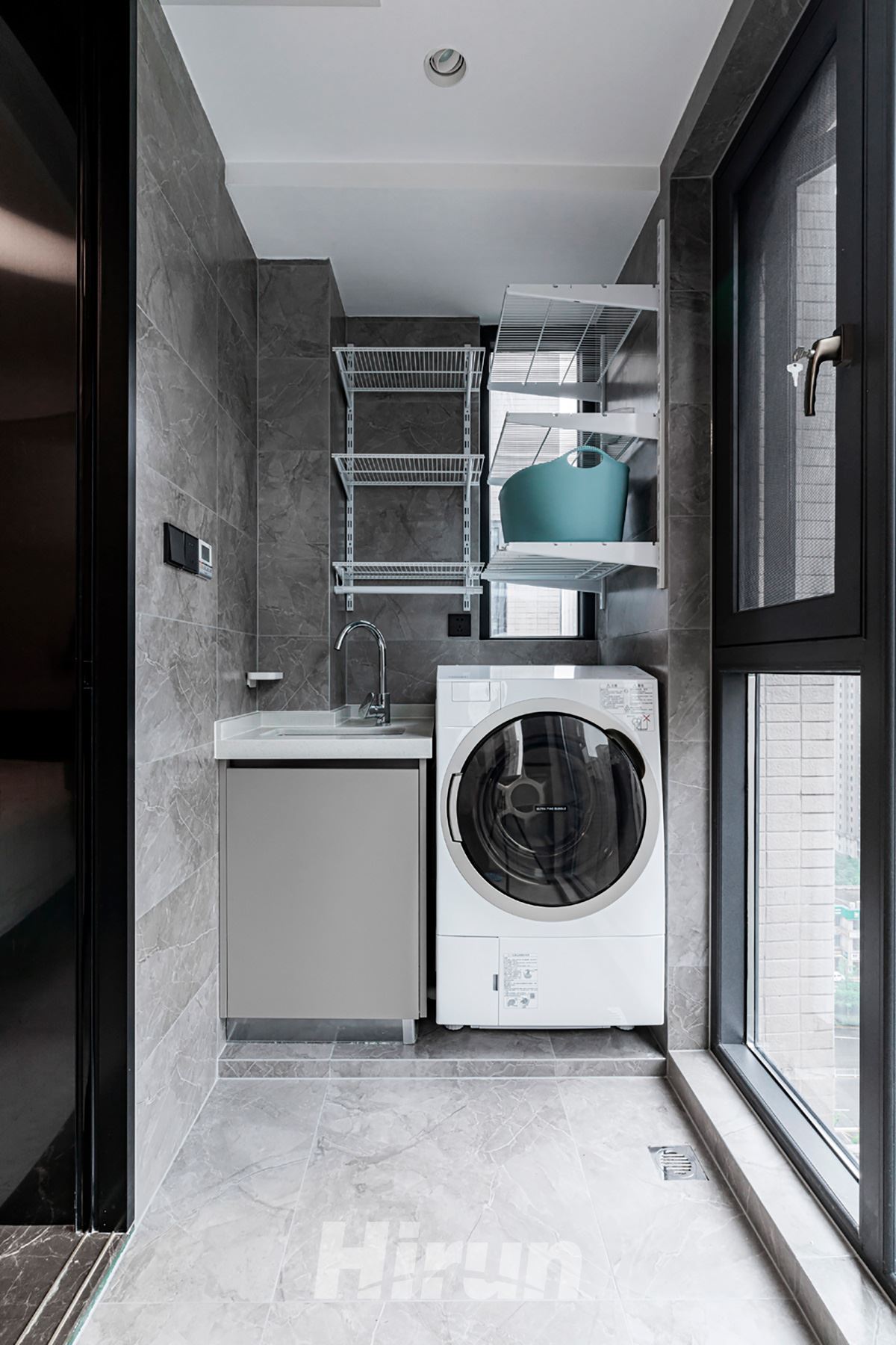 八方小區110㎡雅致現代三居室 裝修案例實景圖-image52