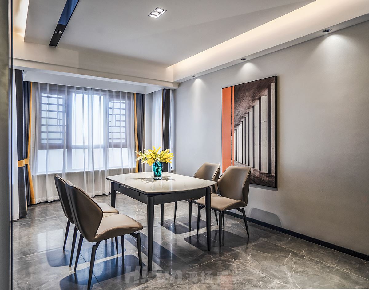 裕源懿府125㎡雅致現代三居室 裝修案例實景圖-image9