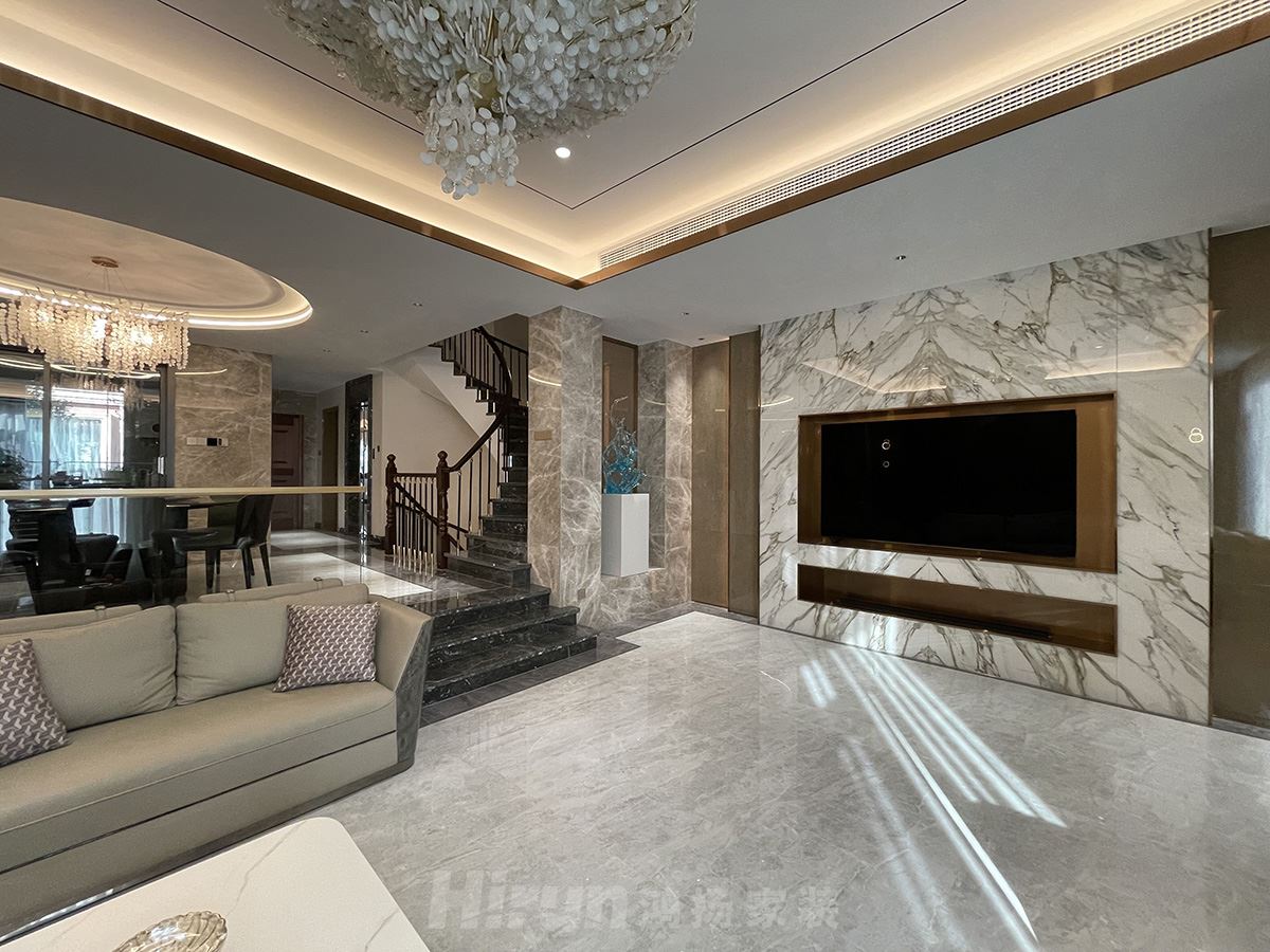 東方名苑首府240㎡新裝飾主義別墅 裝修案例實景圖-image52