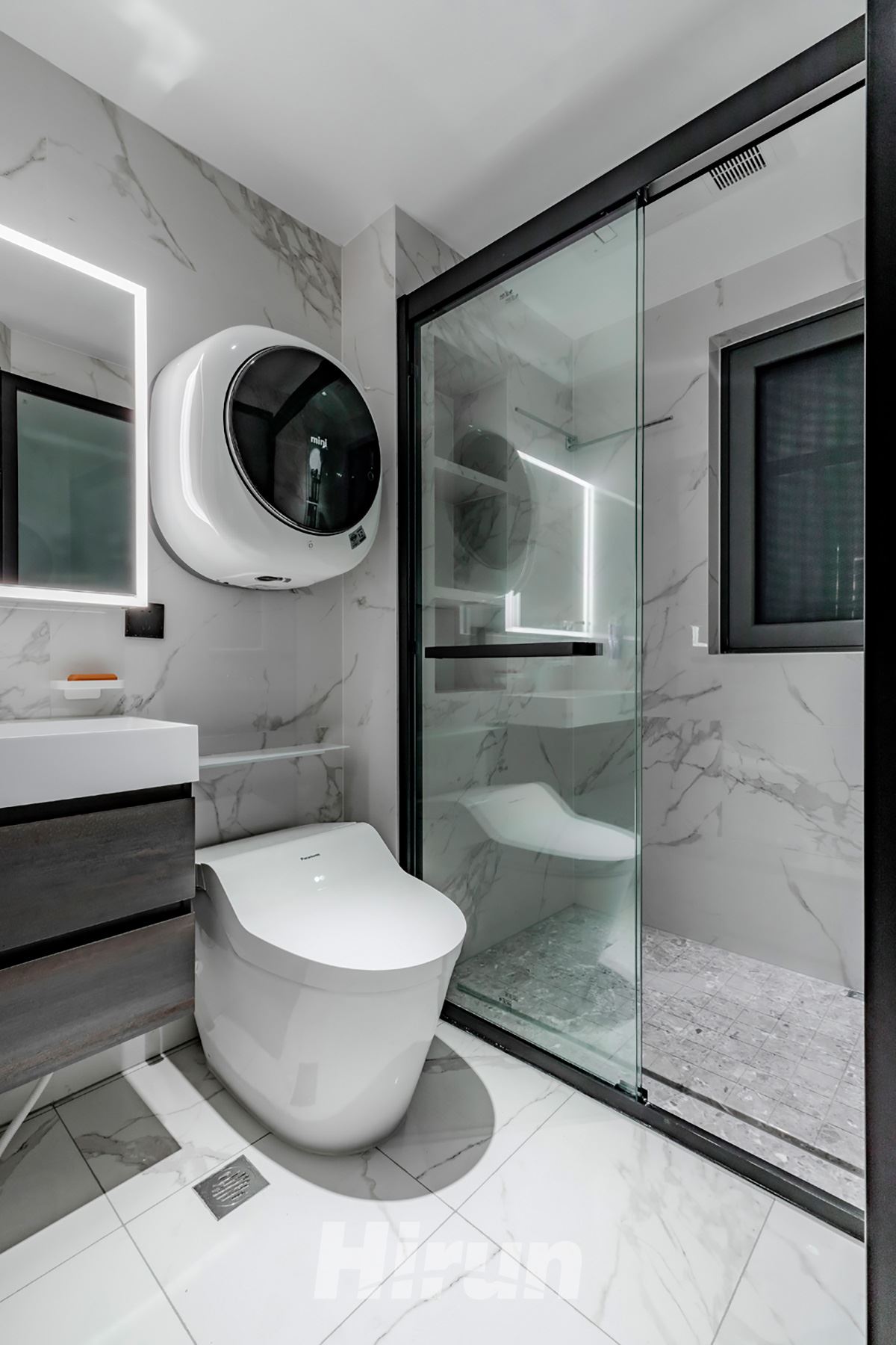 八方小區110㎡雅致現代三居室 裝修案例實景圖-image51