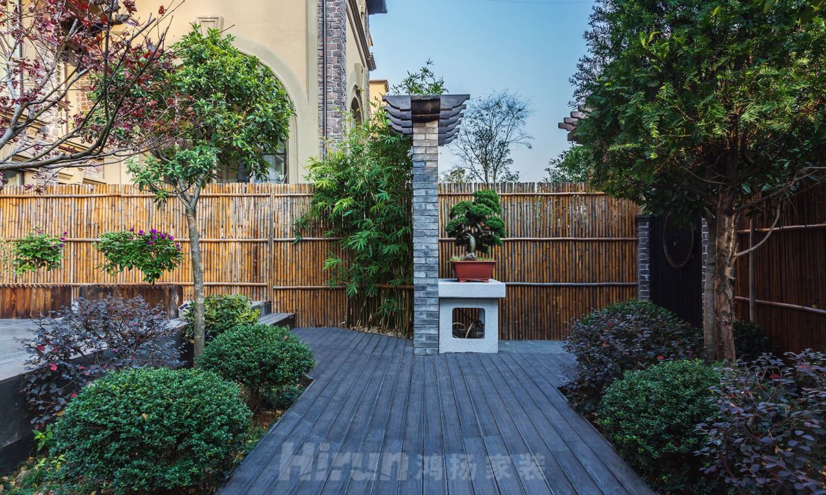 橘郡 禮頓山360㎡復(fù)合寫意別墅 裝修案例實(shí)景圖-image30