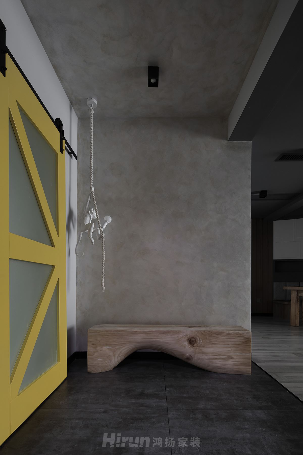 中交中央公園160㎡工業(yè)再造四居室 裝修案例實(shí)景圖-SWSY2020-11