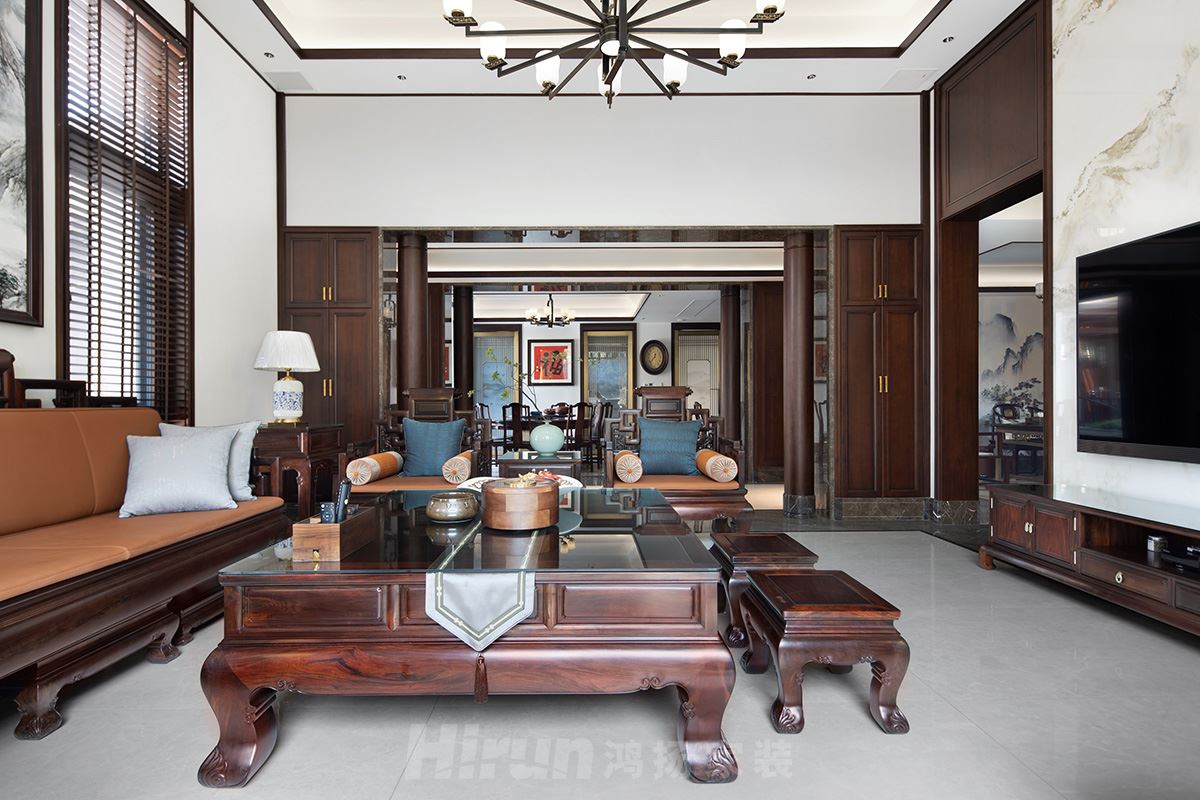 瀏陽碧桂園330㎡復合寫意別墅 裝修案例實景圖-image32