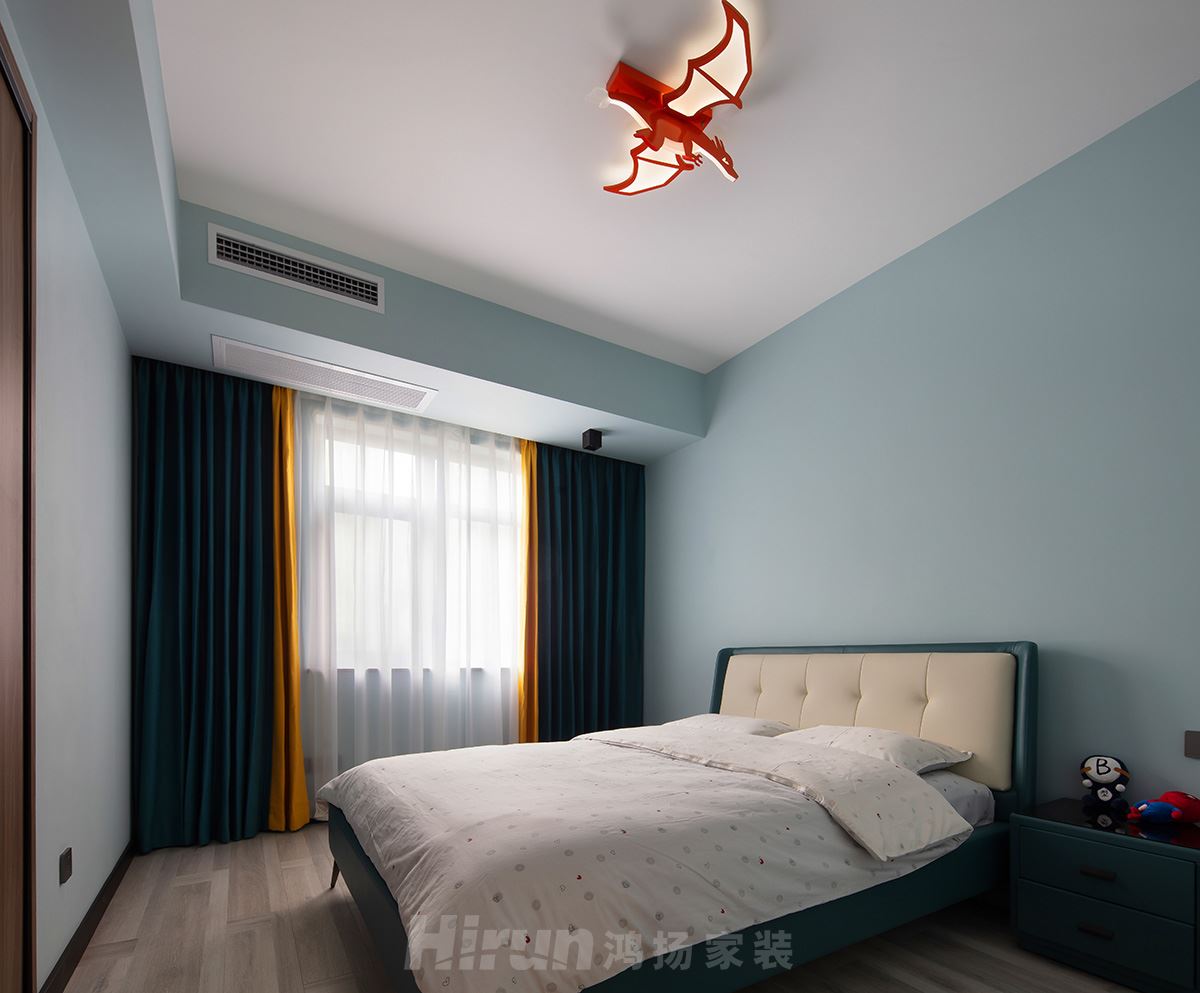 中交中央公園160㎡工業(yè)再造四居室 裝修案例實(shí)景圖-SWSY2020-2