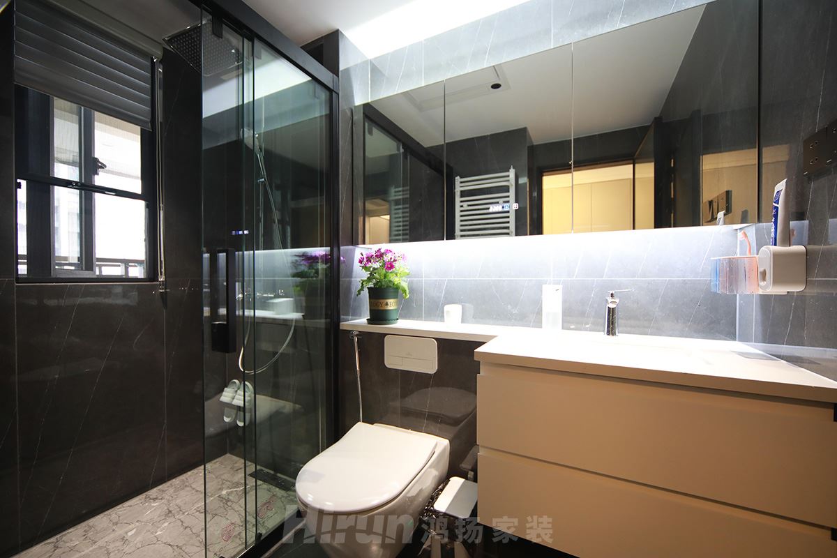 首地云夢臺110㎡北歐之光三居室 裝修案例實景圖-image30