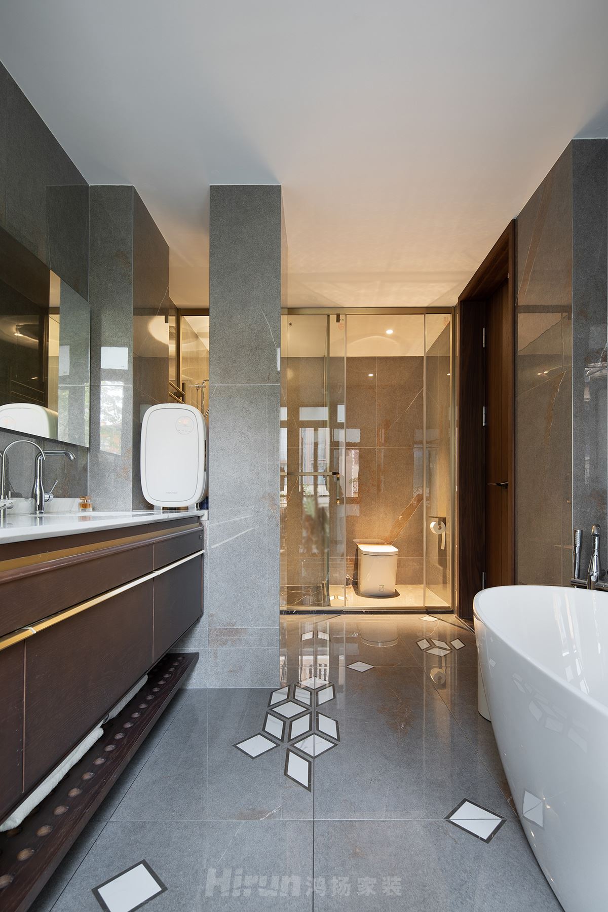 瀏陽碧桂園330㎡復合寫意別墅 裝修案例實景圖-image45