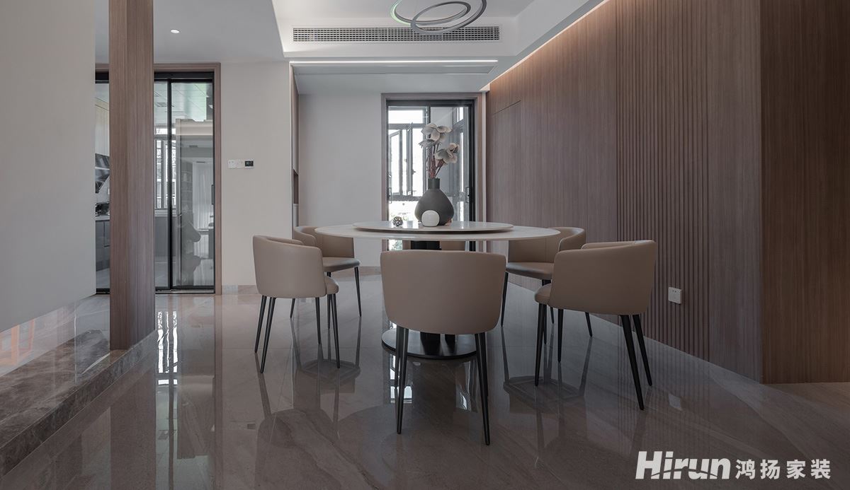 八方小區(qū)320㎡北歐之光復(fù)式 裝修案例實景圖-002-(3)