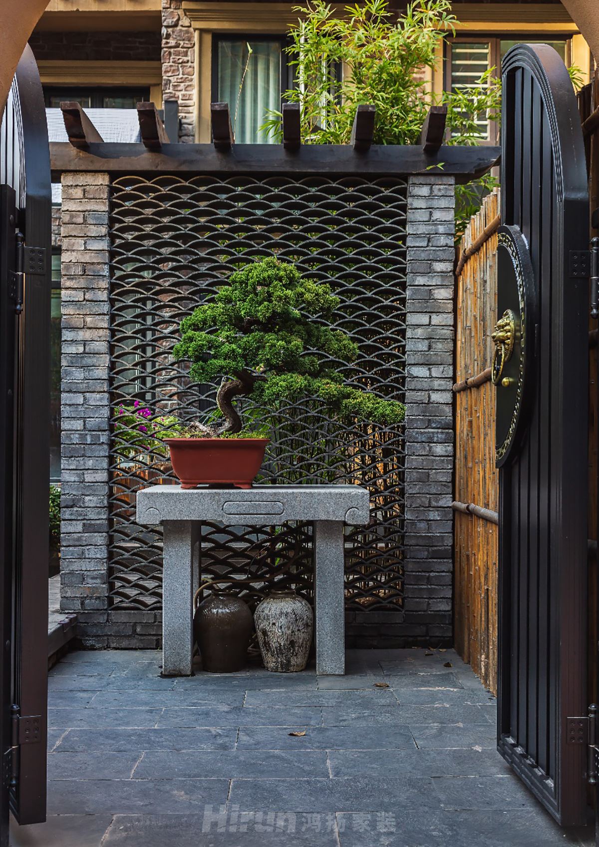 橘郡 禮頓山360㎡復(fù)合寫意別墅 裝修案例實(shí)景圖-image33