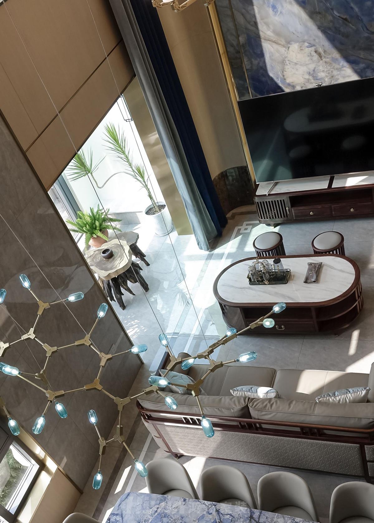 東方名苑首府400㎡江南印象別墅 裝修案例實景圖-image45