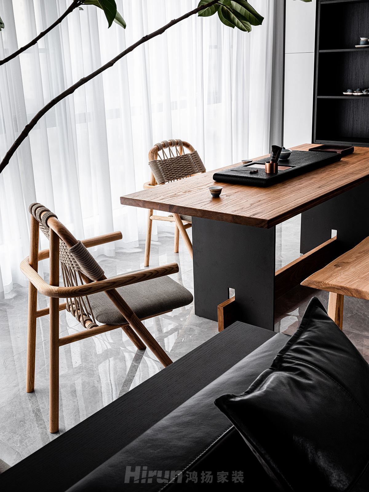 蓉國新賦145㎡雅致現代三居室 裝修案例實景圖-image10