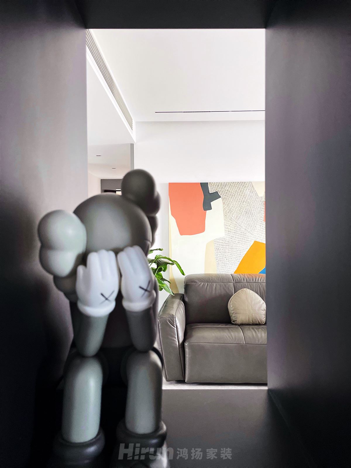 鑫遠(yuǎn)翡麗郡200㎡雅致現(xiàn)代復(fù)式 裝修案例實(shí)景圖-image32