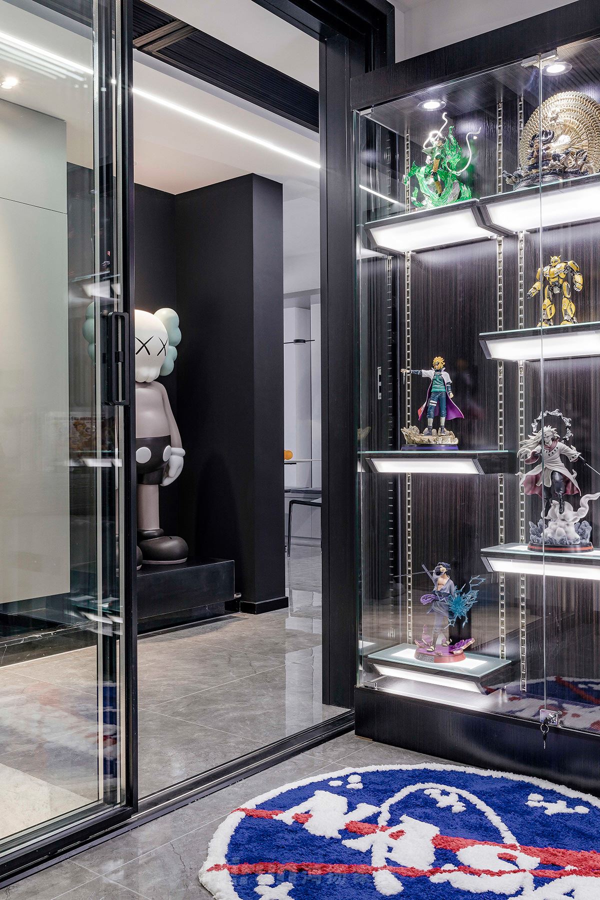 萬達湖公館160㎡雅致現代四居室 裝修案例實景圖-07