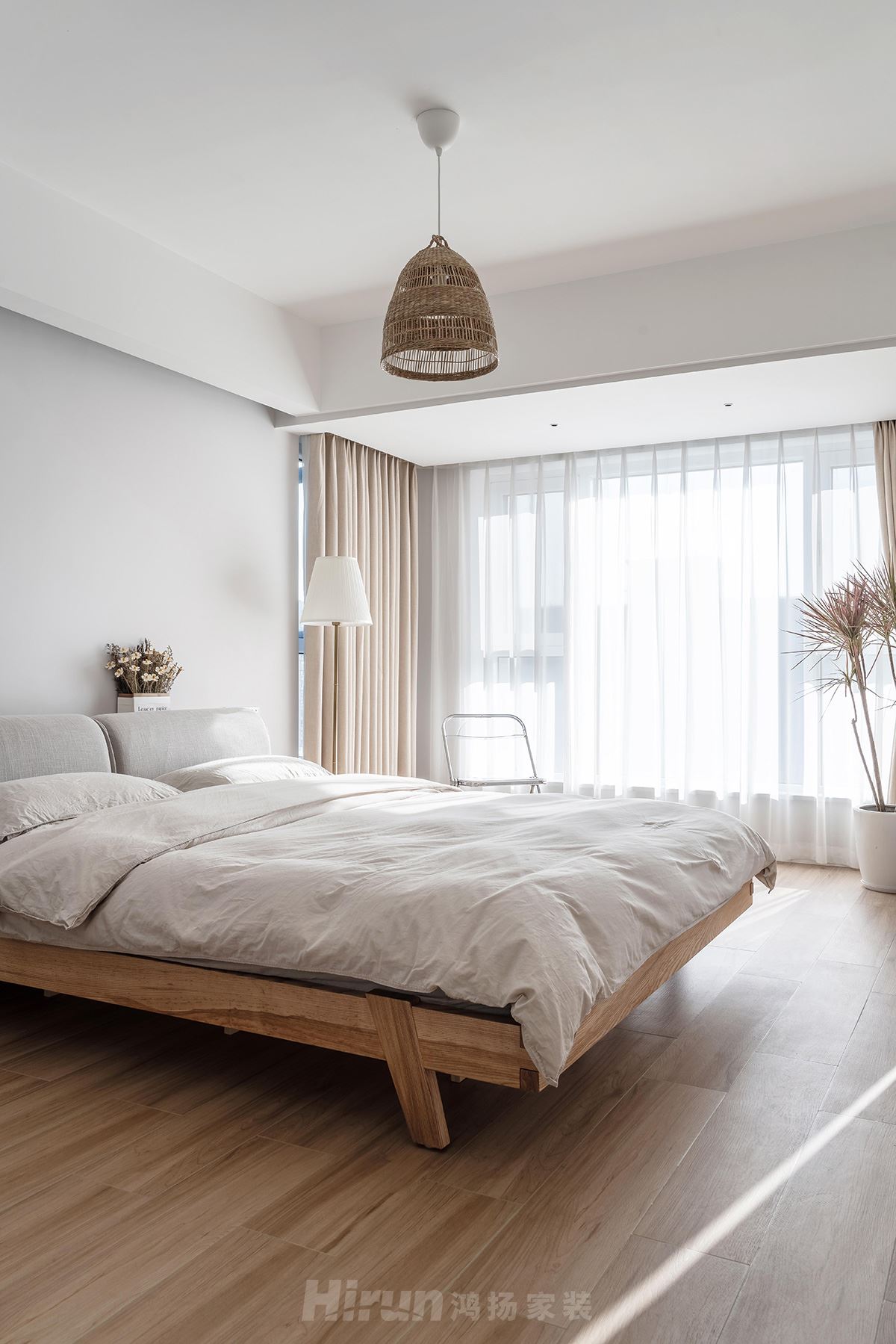 中糧鴻云130㎡北歐之光大平層 裝修案例實景圖-image24