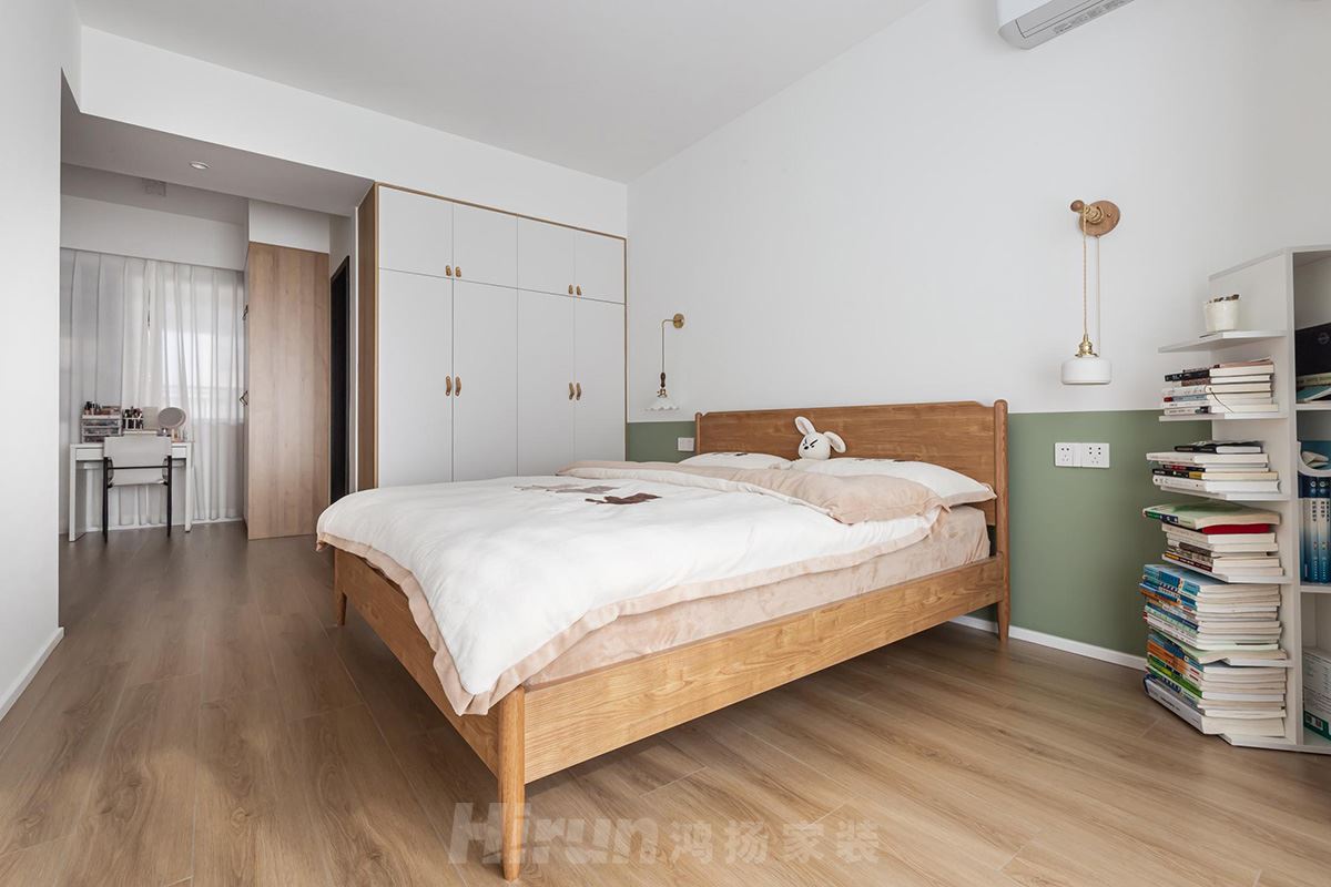 藍光雍景半島98㎡北歐之光三居室 裝修案例實景圖-image20