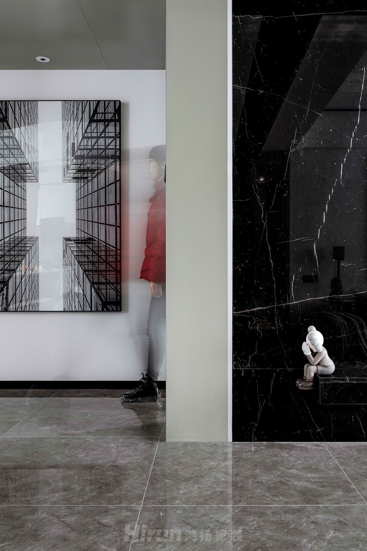 萬達湖公館160㎡雅致現代四居室 裝修案例實景圖-03