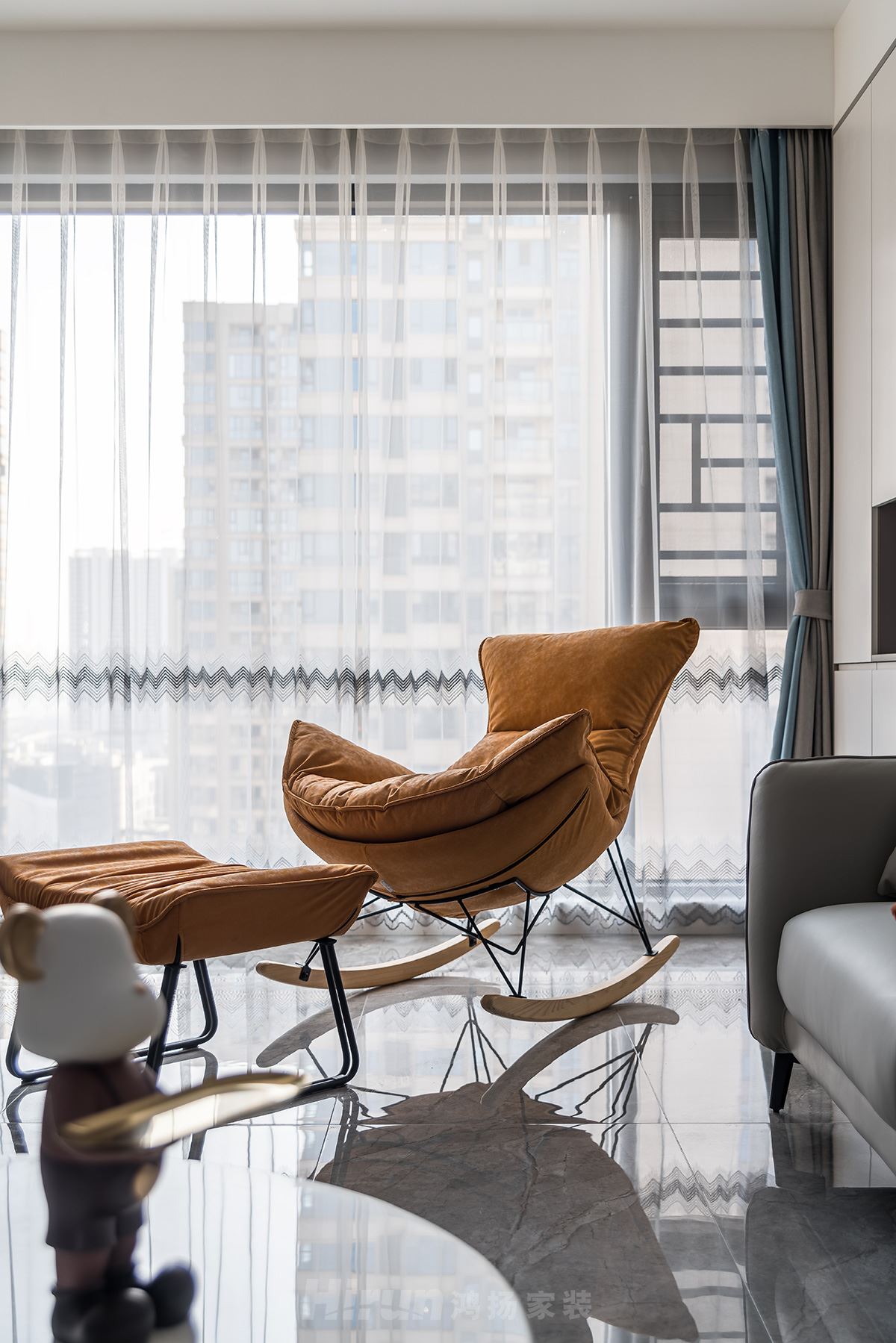 長房東旭國際126㎡雅致現(xiàn)代四居室 裝修案例實景圖-image24