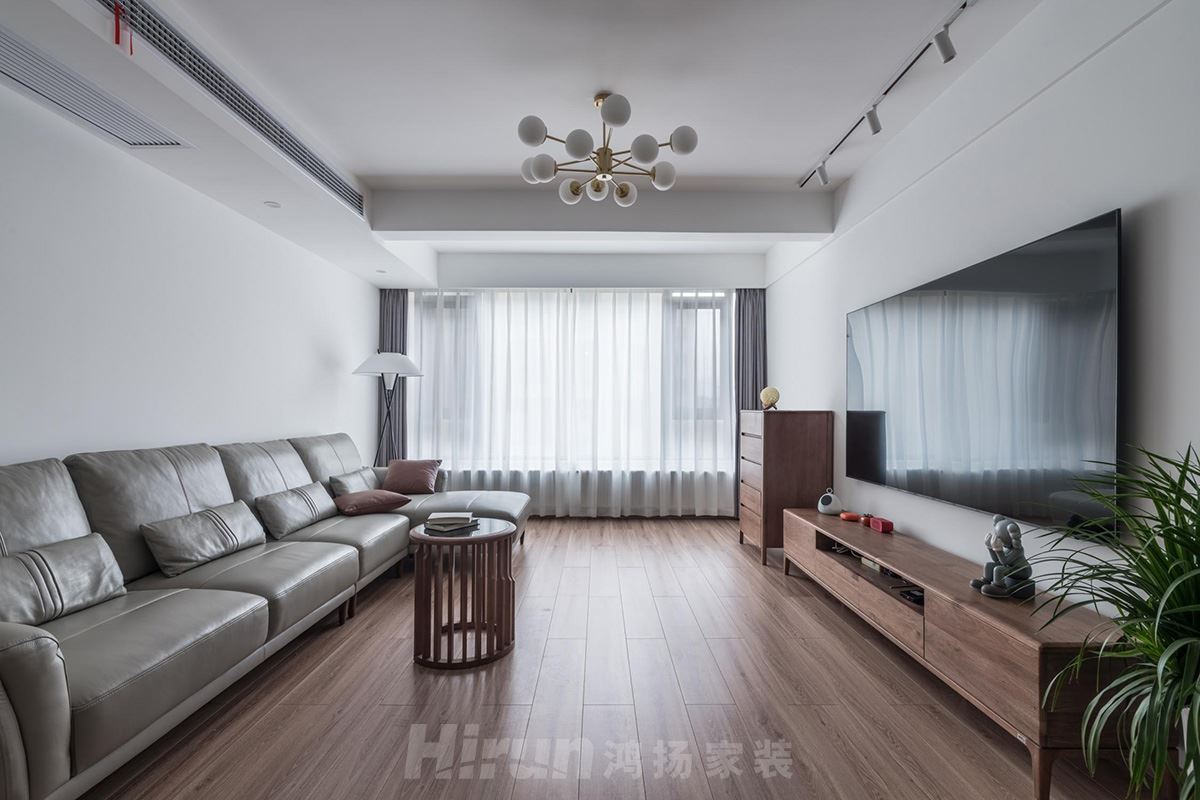 中交中央公園156㎡北歐之光四居室 裝修案例實景圖-image12