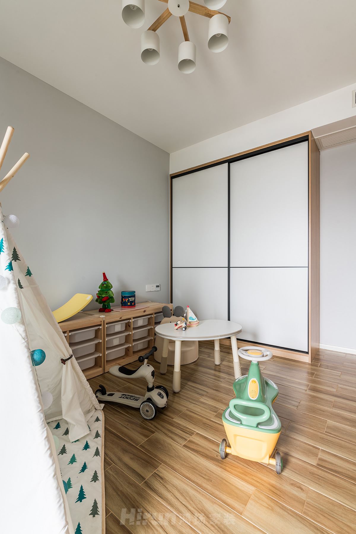 中建亮月湖瀾苑135㎡北歐之光四居室 裝修案例實(shí)景圖-image25