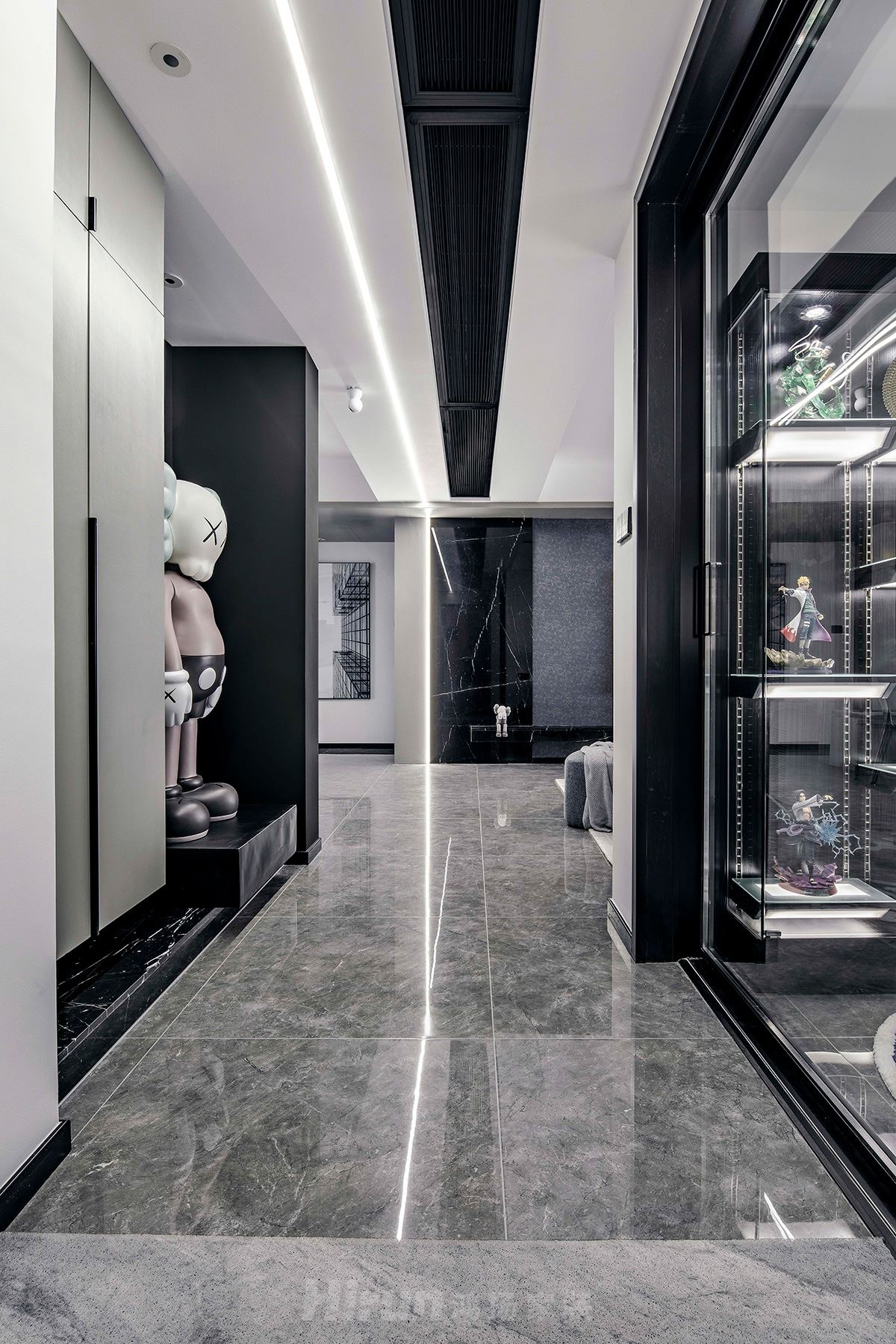 萬達湖公館160㎡雅致現代四居室 裝修案例實景圖-06