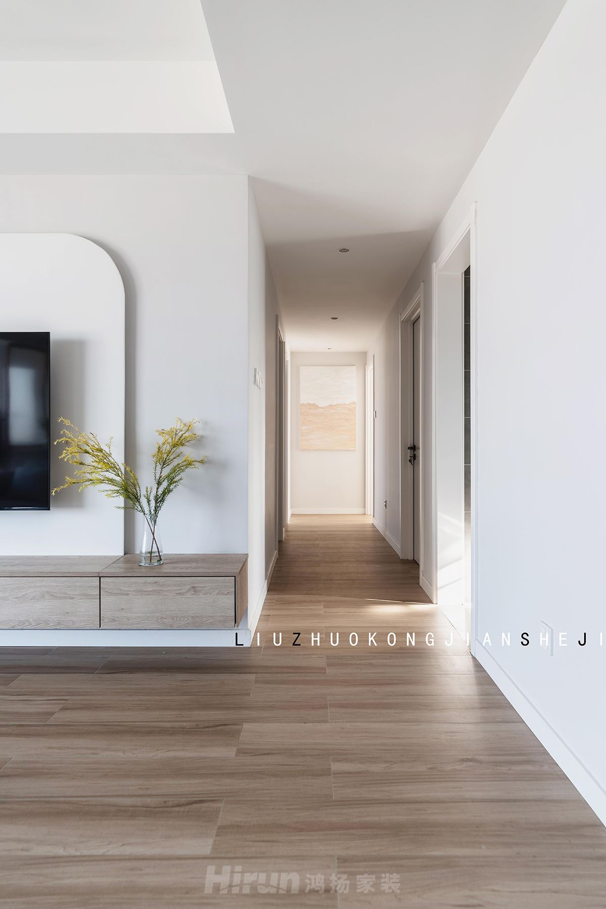 中糧鴻云130㎡北歐之光大平層 裝修案例實景圖-image8