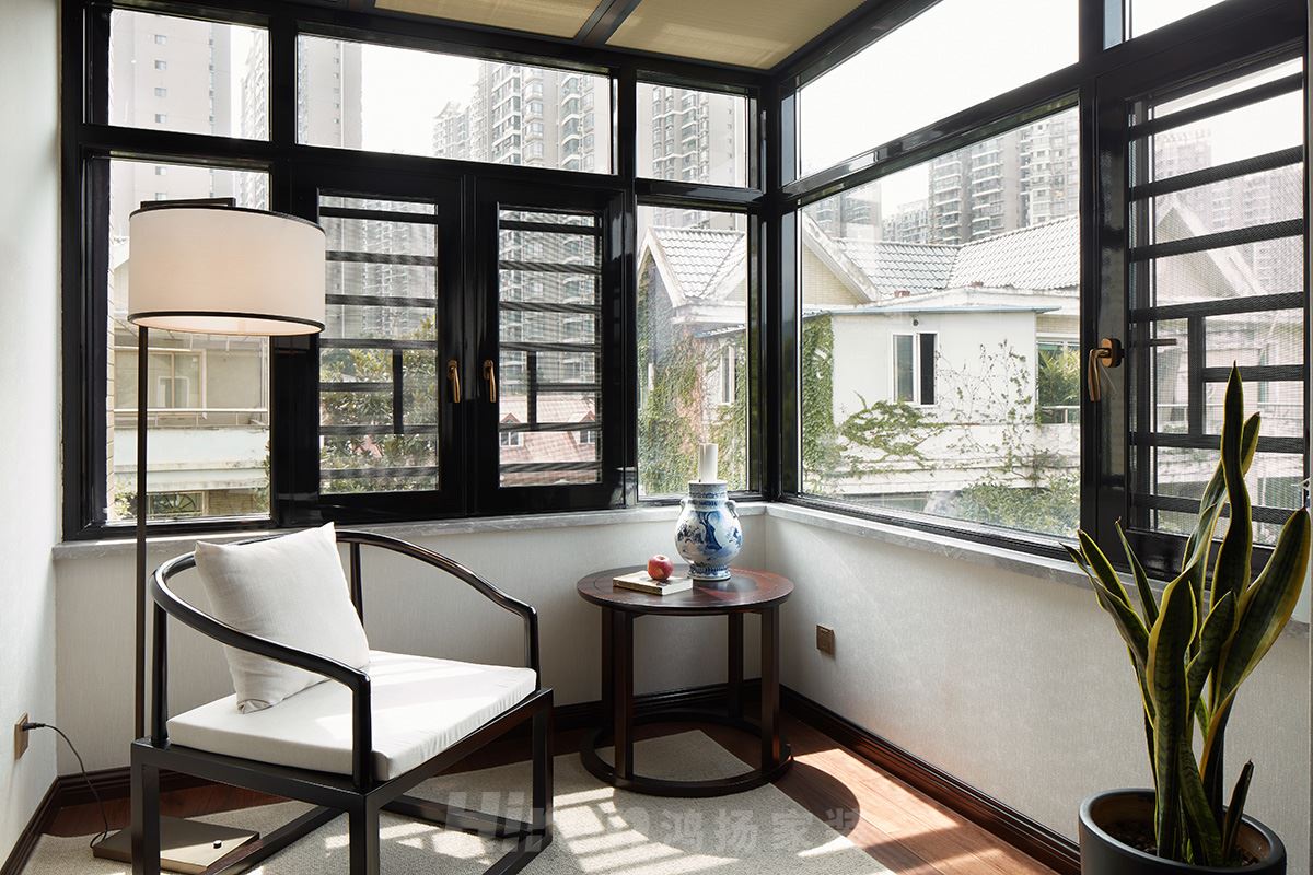 長(zhǎng)泰豪園400㎡寫意木構(gòu)別墅 裝修案例實(shí)景圖-SWSY2020-23