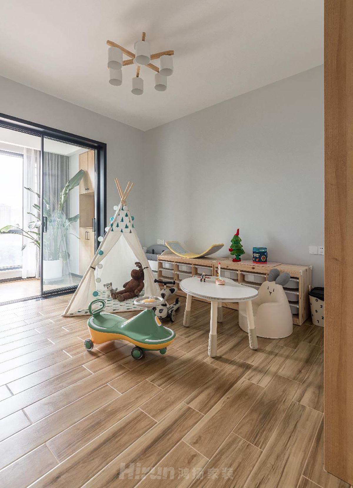 中建亮月湖瀾苑135㎡北歐之光四居室 裝修案例實(shí)景圖-image26