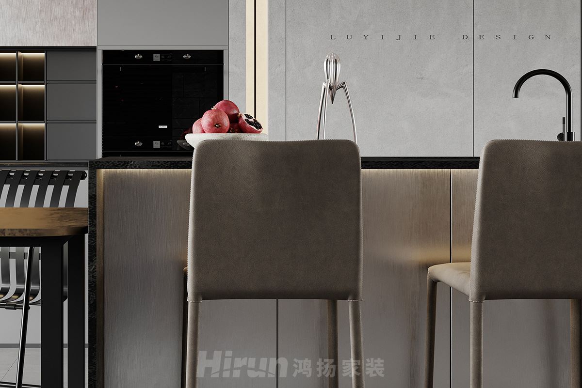 中建江山壹號220㎡雅致現代大平層 裝修案例效果圖-08