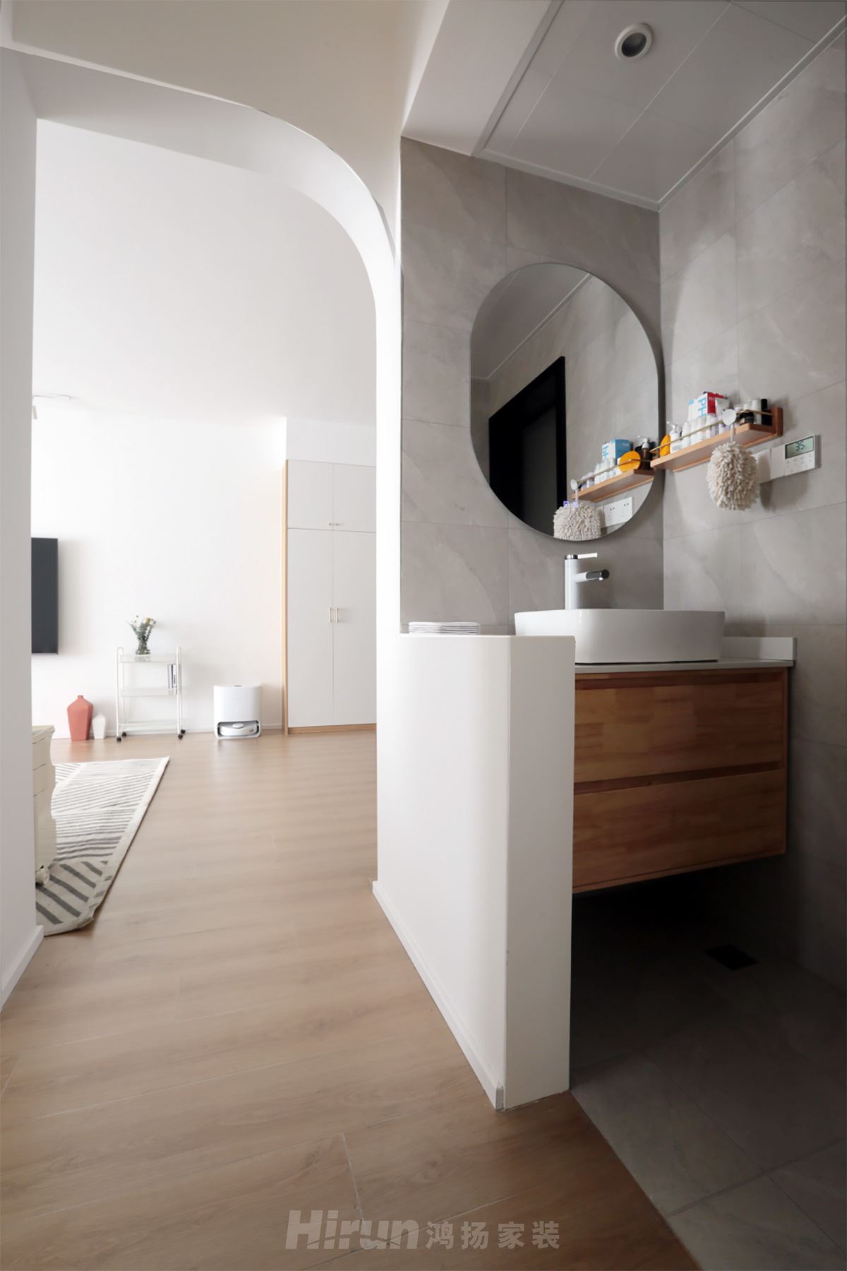 藍光雍景半島98㎡北歐之光三居室 裝修案例實景圖-image42