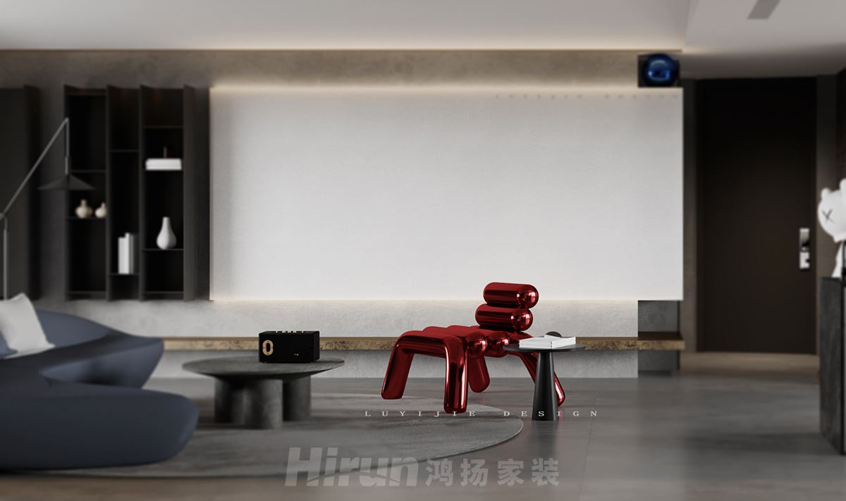 中建江山壹號220㎡雅致現代大平層 裝修案例效果圖-03