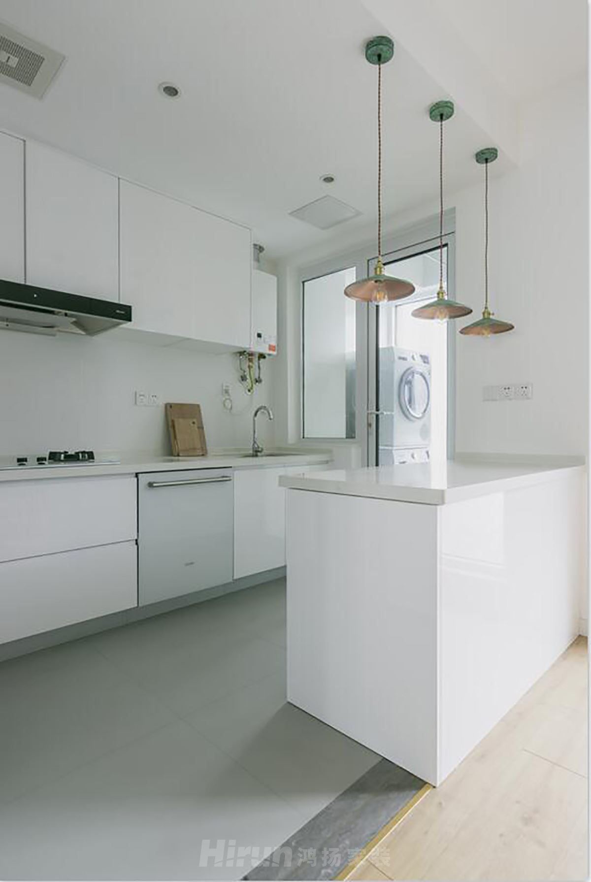 綠地之窗120㎡北歐之光三居室 裝修案例效果圖-IMG_0072