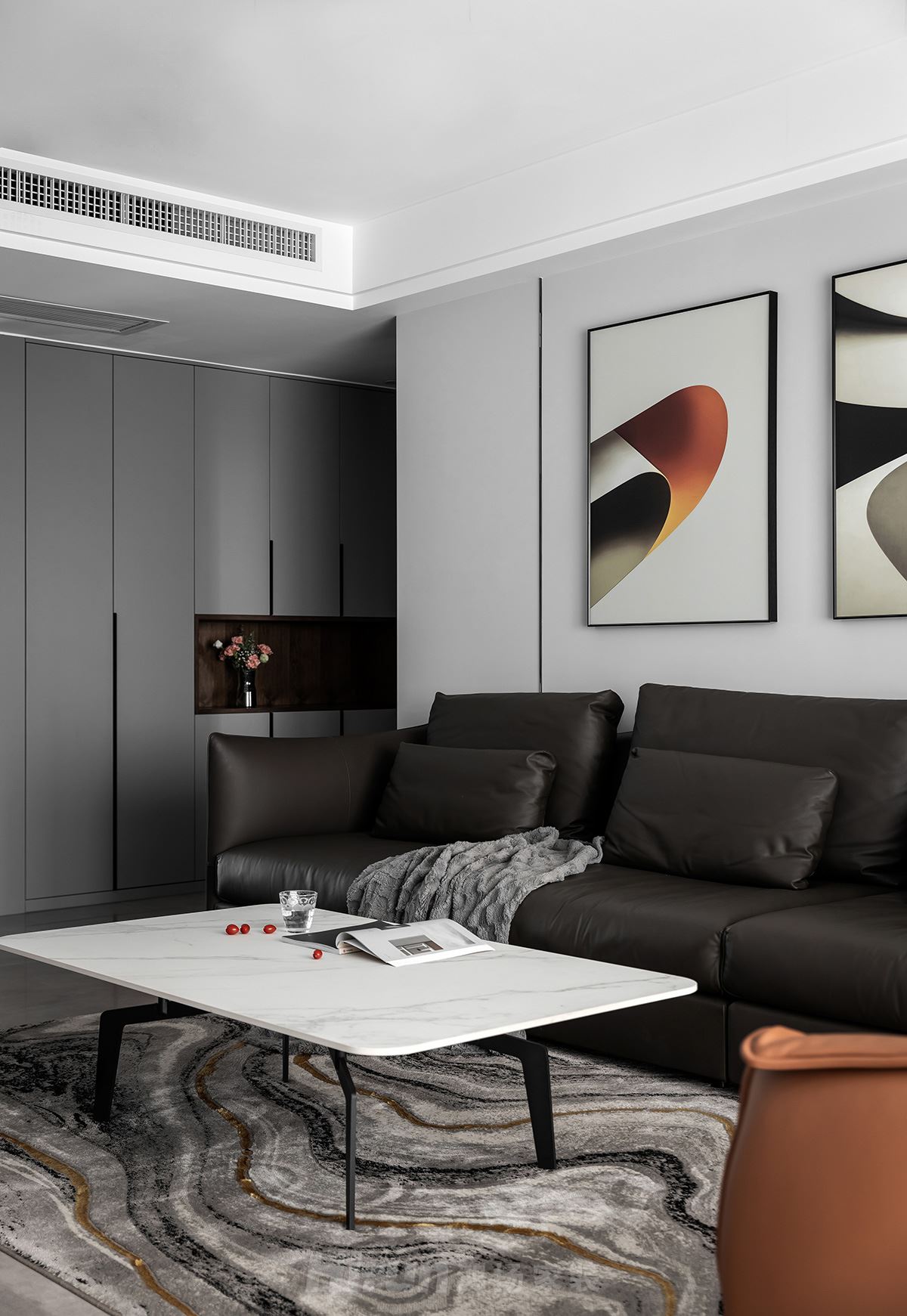 北辰三角洲180㎡雅致現(xiàn)代大平層 裝修案例實景圖-IMGL8167