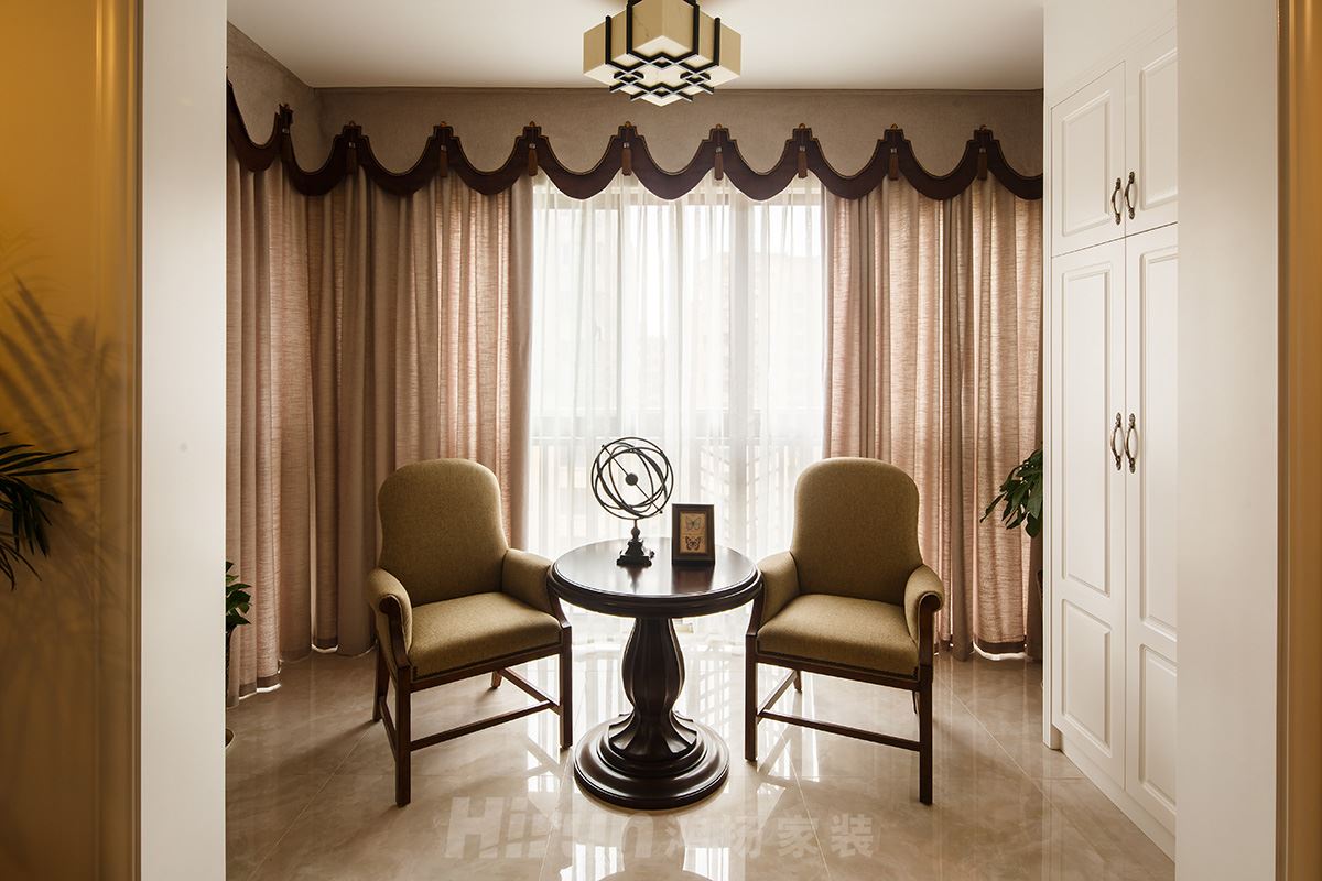 貢院120㎡輕歐簡美三居室 裝修案例實景圖-14