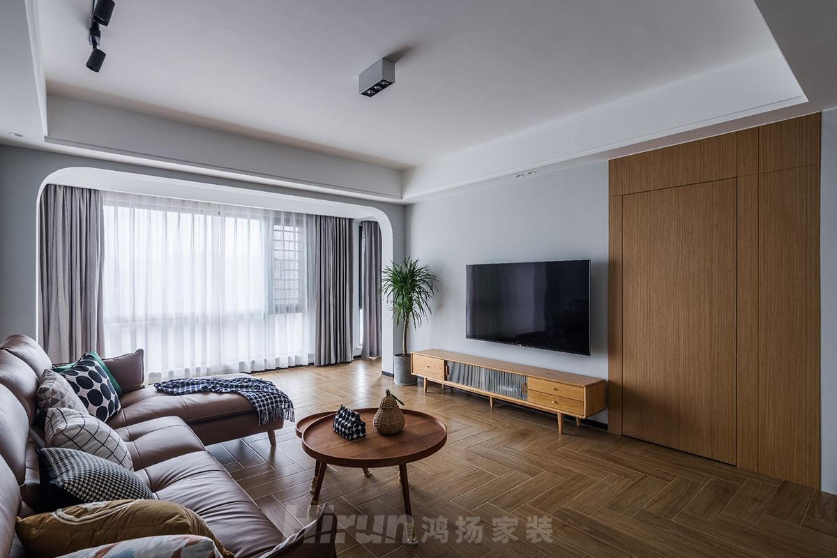 中建亮月湖瀾苑135㎡北歐之光四居室 裝修案例實(shí)景圖-image17