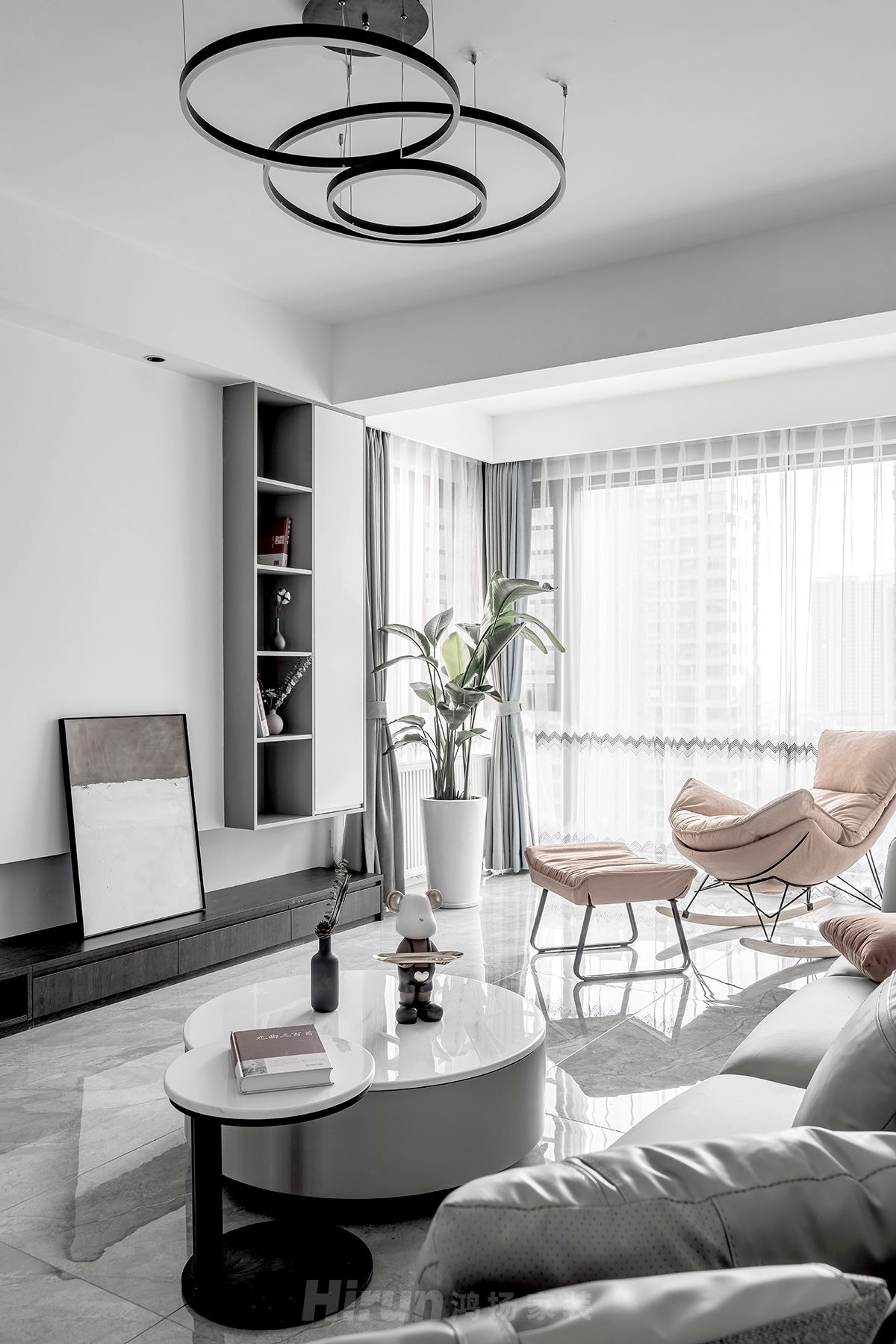 長房東旭國際126㎡雅致現(xiàn)代四居室 裝修案例實景圖-image20