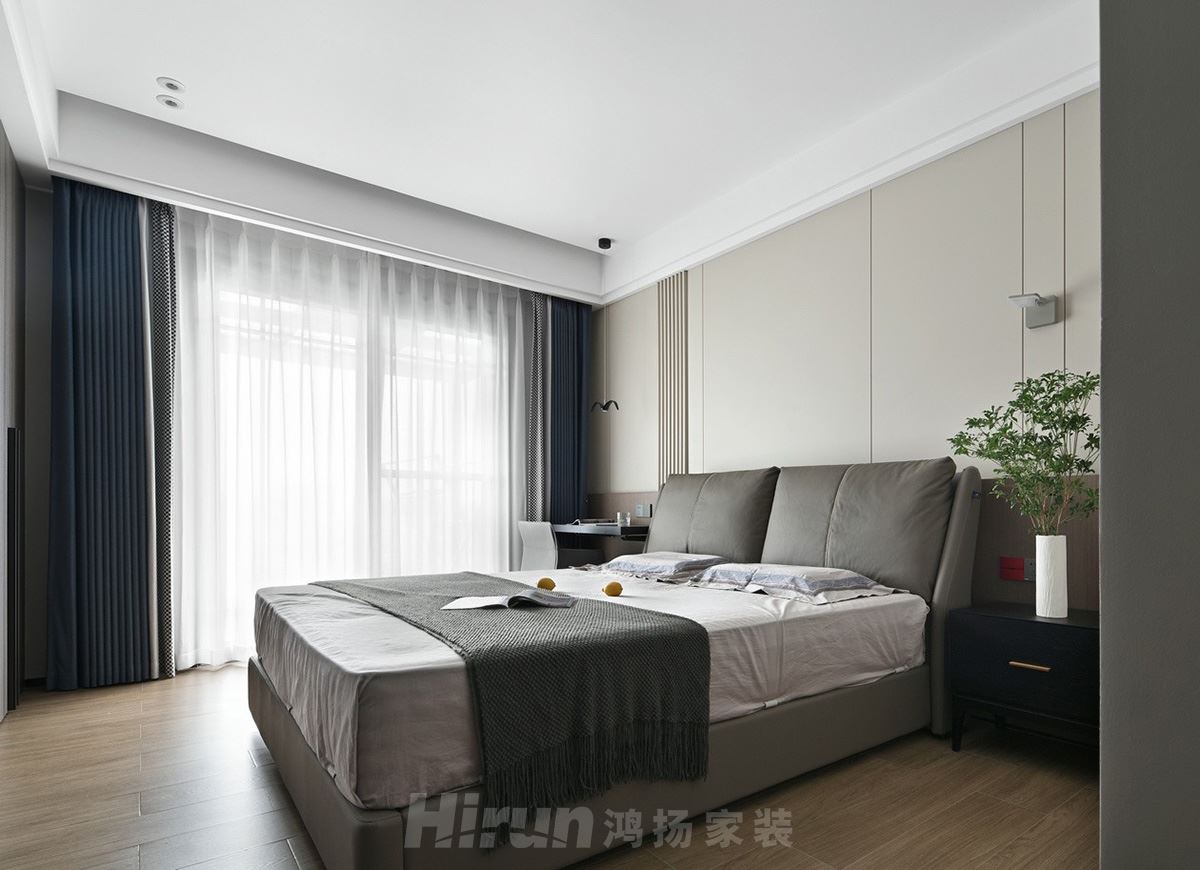 雙灣國際160㎡雅致現代四居室 裝修案例實景圖-092719yqffcvnbbb9qiqqe.jpg.thumb