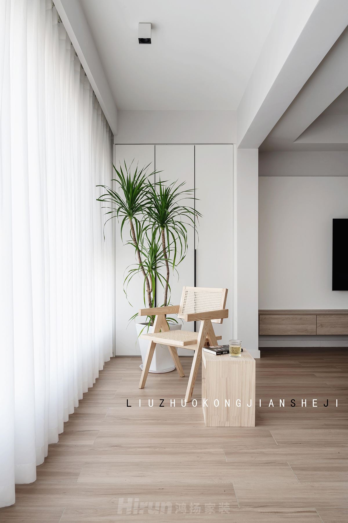 中糧鴻云130㎡北歐之光大平層 裝修案例實景圖-image12