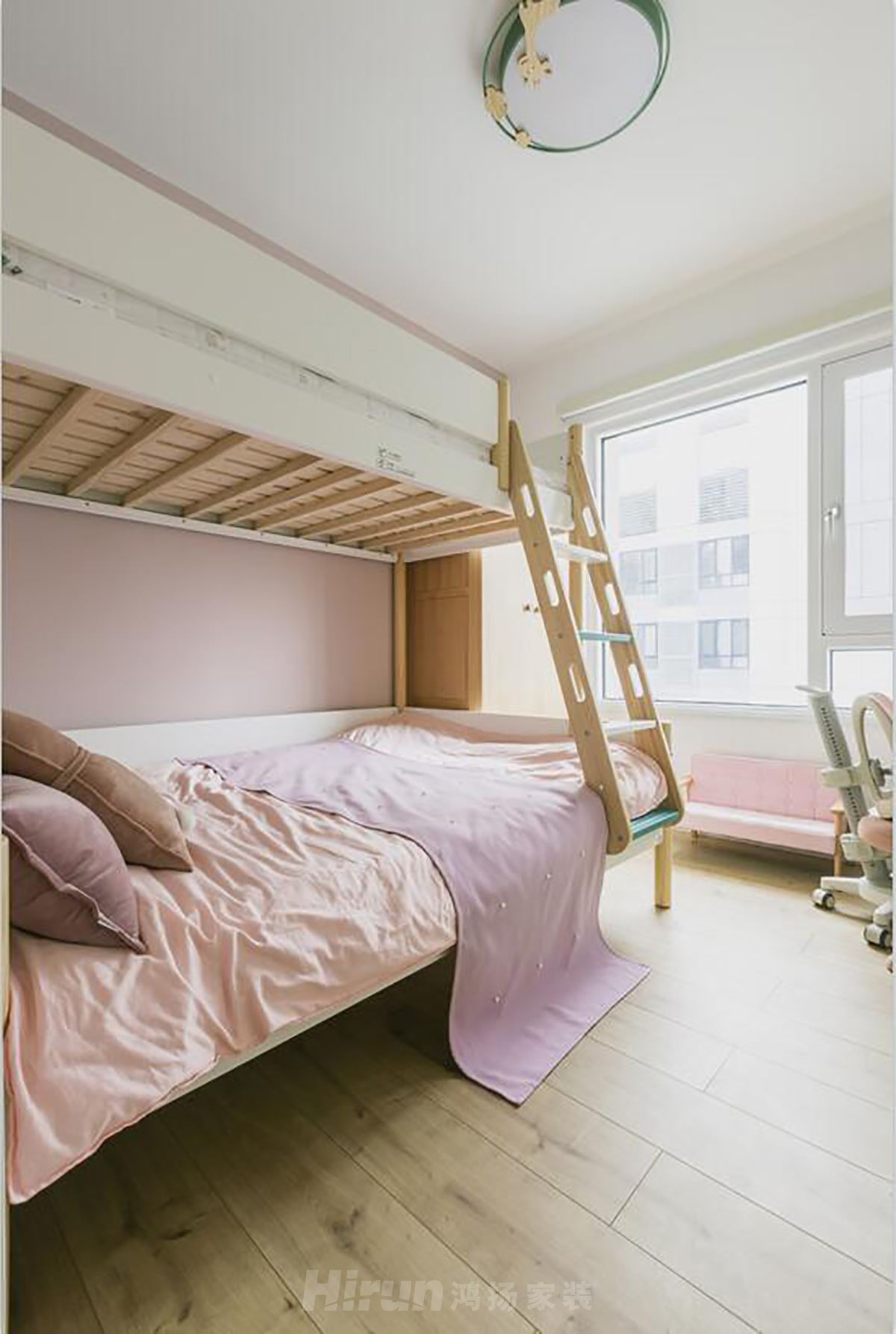 綠地之窗120㎡北歐之光三居室 裝修案例效果圖-IMG_0094