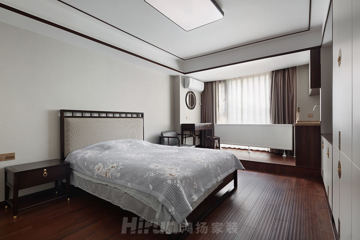 長(zhǎng)泰豪園400㎡寫意木構(gòu)別墅 裝修案例實(shí)景圖-SWSY2020-14