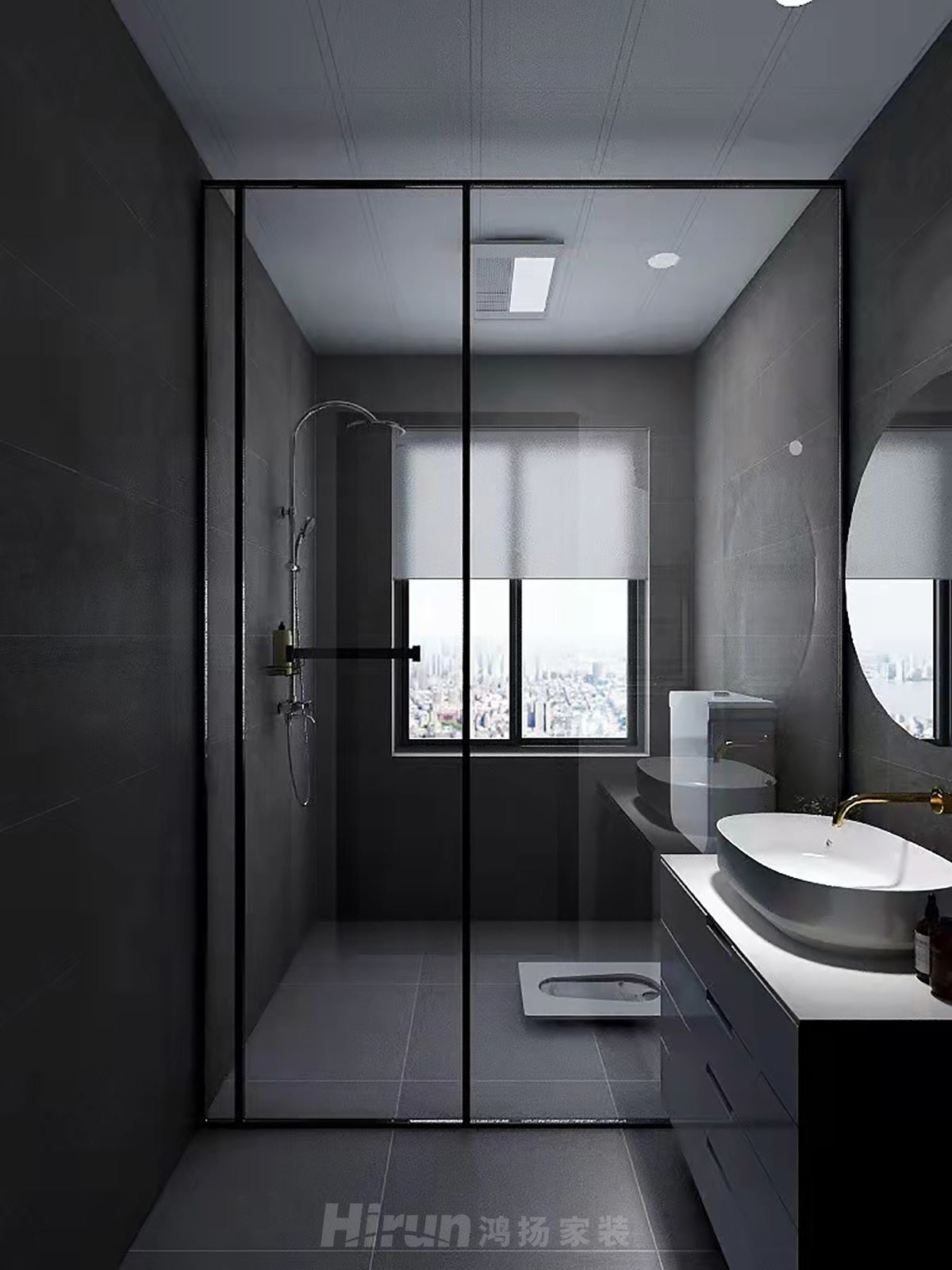 大唐印象160㎡雅致現代四居室 裝修案例效果圖-6a6eb5d3f39137a9d3850197f8bfac3