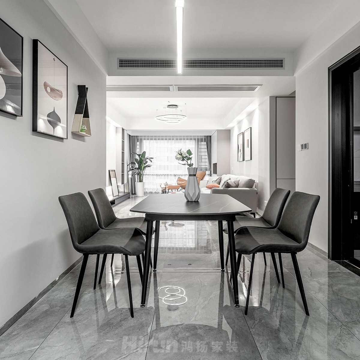 長房東旭國際126㎡雅致現(xiàn)代四居室 裝修案例實景圖-image29