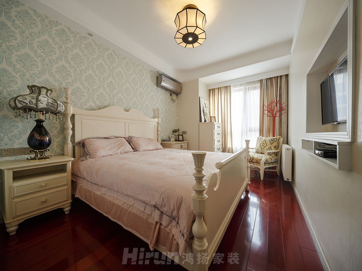 貢院120㎡輕歐簡美三居室 裝修案例實景圖-09