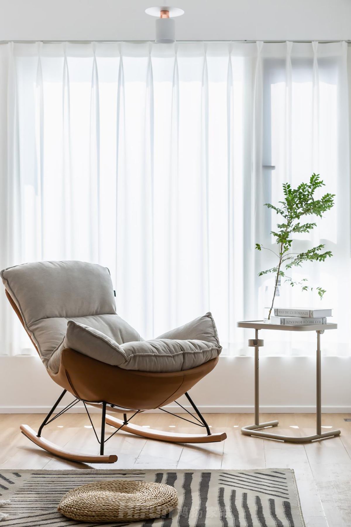 藍光雍景半島98㎡北歐之光三居室 裝修案例實景圖-image13