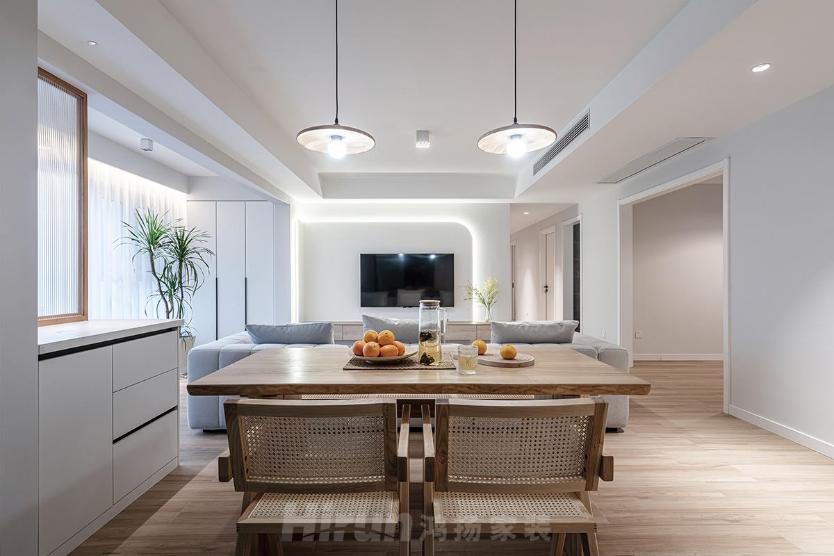 中糧鴻云130㎡北歐之光大平層 裝修案例實景圖-image25