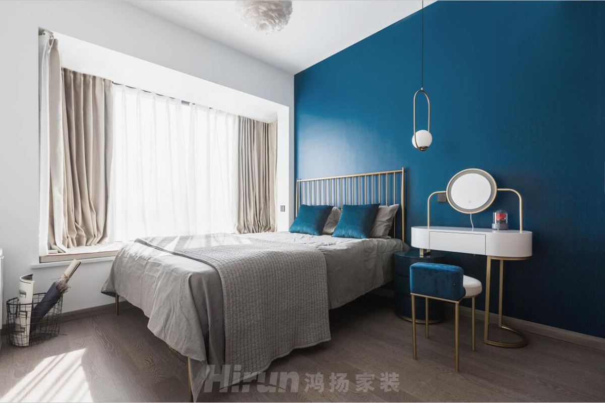 京武浪琴山80㎡北歐之光二居室 裝修案例效果圖-IMG_0570-HDR