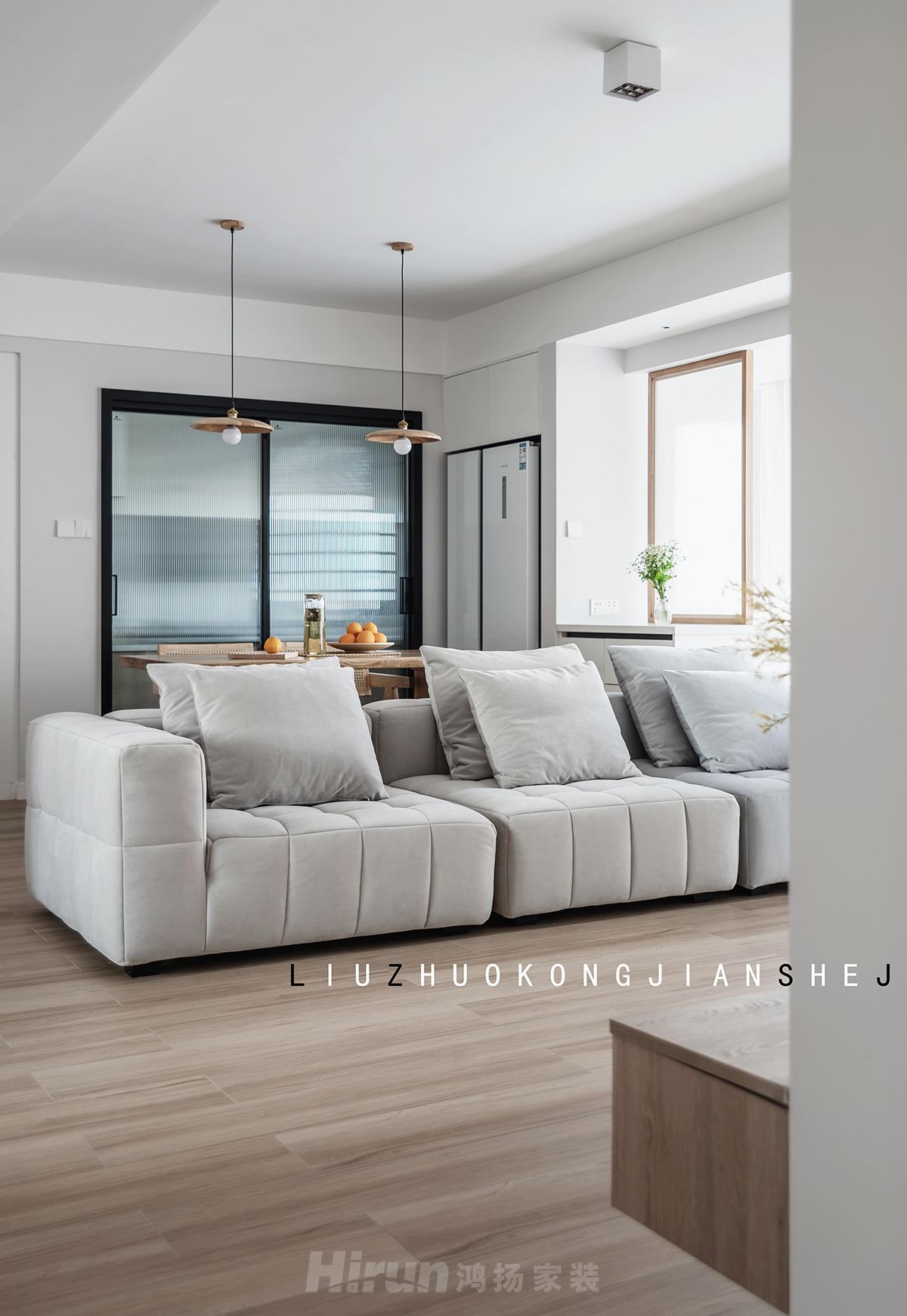 中糧鴻云130㎡北歐之光大平層 裝修案例實景圖-image11