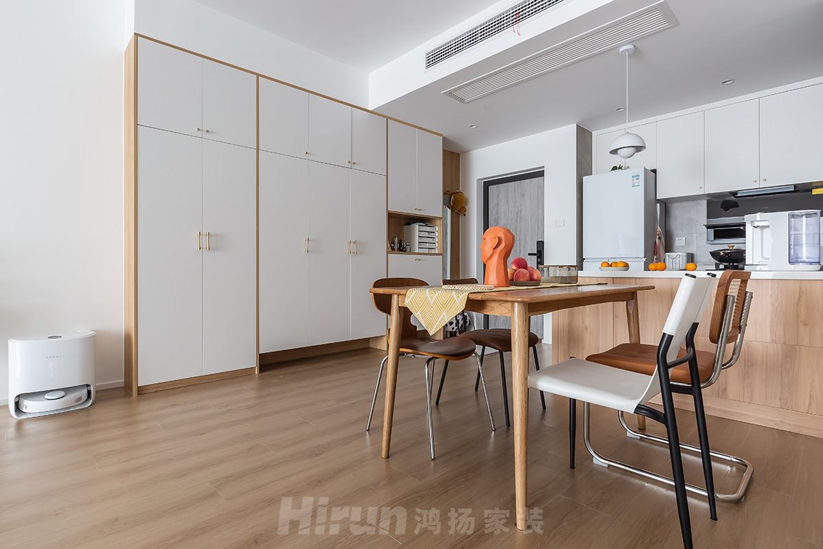 藍光雍景半島98㎡北歐之光三居室 裝修案例實景圖-image16